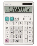 SHARP - EL-334W - calcolatrice da tavolo 12 cifre con cavalletto -  4974019225005